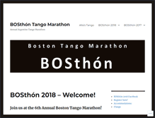 Tablet Screenshot of bosthon.com